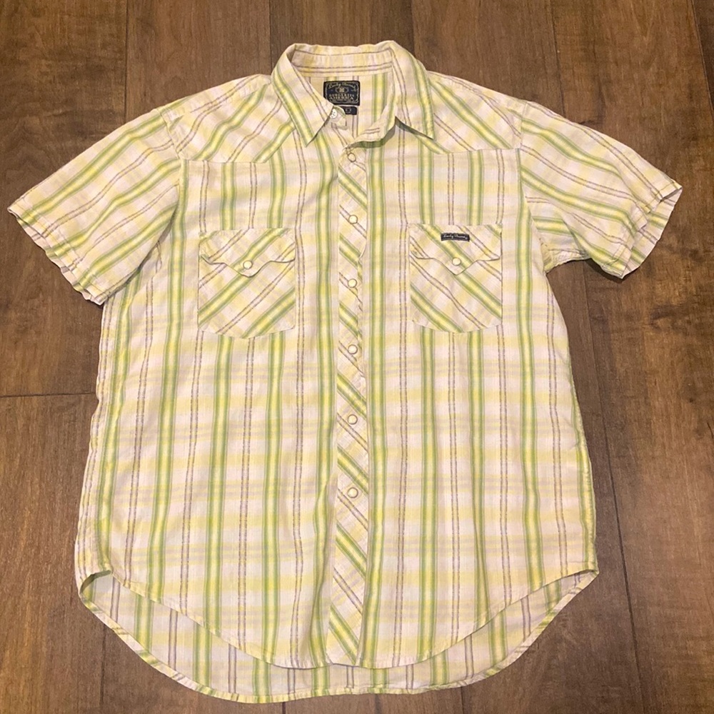 Lucky Brand button up shirt, size Large
